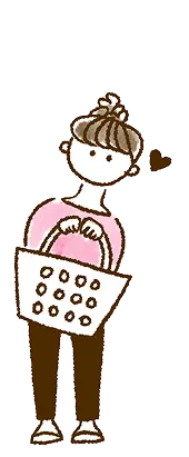 女の子 イラスト
