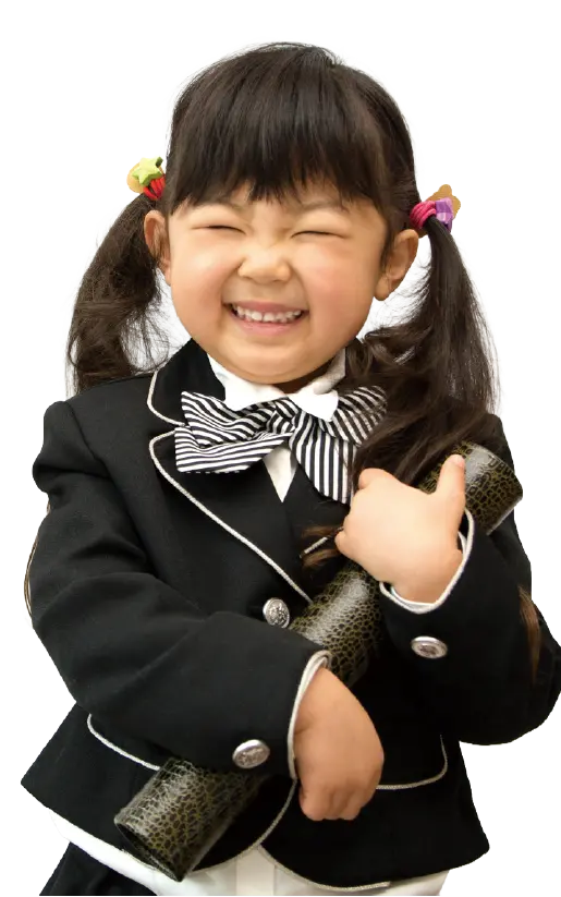 卒園記念写真 女の子